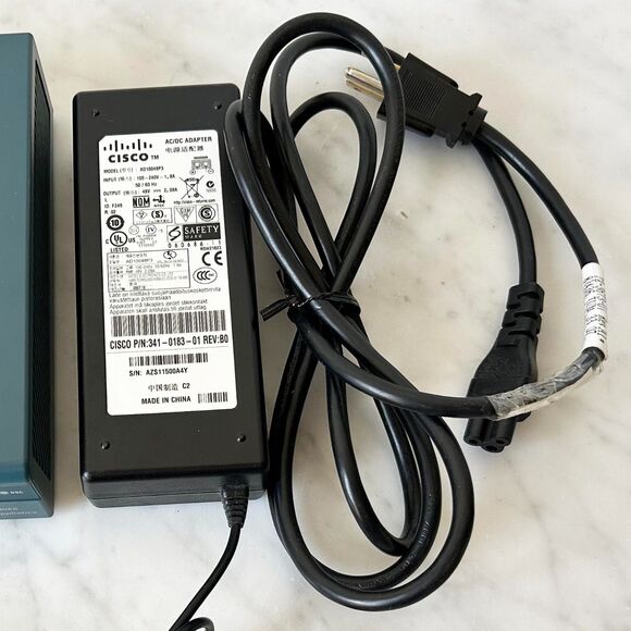 Cisco ASA 5505 Series Router Firewall Security Appliance w/AC/DC Adapter - Picture 8 of 8